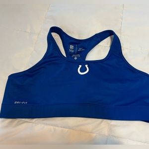 Nike- Indianapolis Colts - sports bra size XL